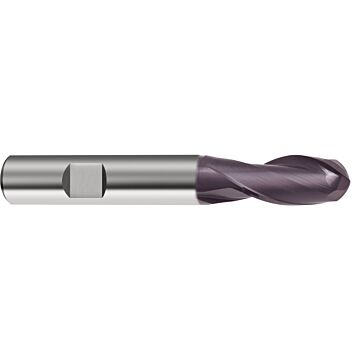 Freză pentru găuri alungite cu rază completă (2 tăișuri) Freză pentru găuri alungite cu rază completă (2 tăișuri)