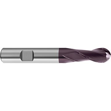 Freză pentru găuri alungite cu rază completă (2 tăișuri) Freză pentru găuri alungite cu rază completă (2 tăișuri)