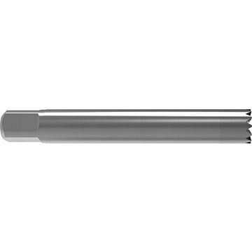 Interchangeable shank for modular fluteless tap Interchangeable shank for modular fluteless tap